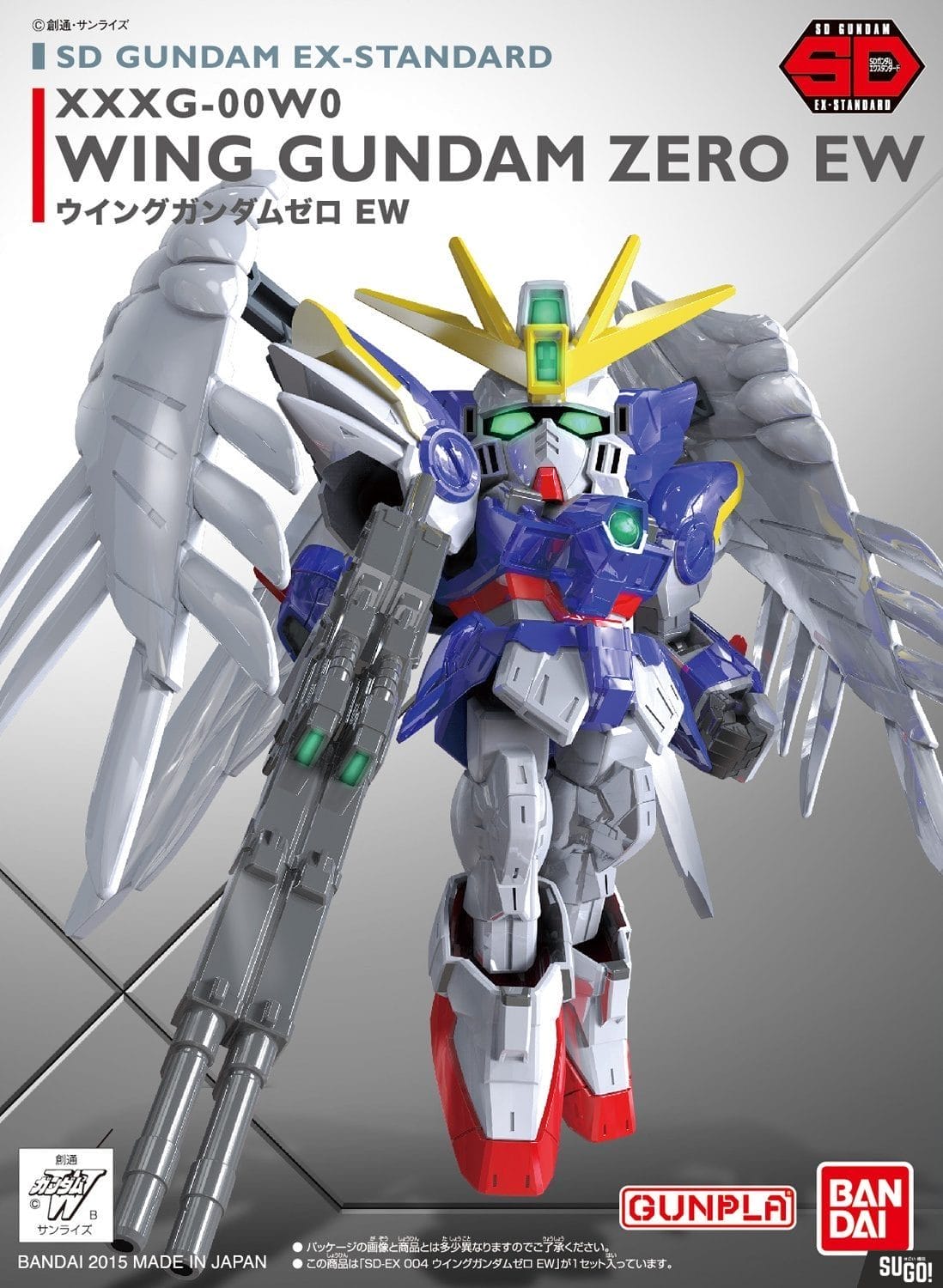 Bandai SD Gundam EX Standard Wing Gundam Zero EW Model Kit