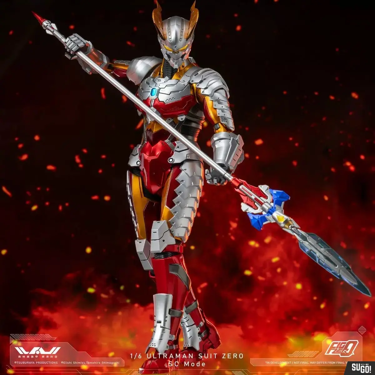 Threezero Ultraman Suit Zero Strong Corona 1/6 Scale Action Figure - Sugo Toys | Australian Premium Collectable Store