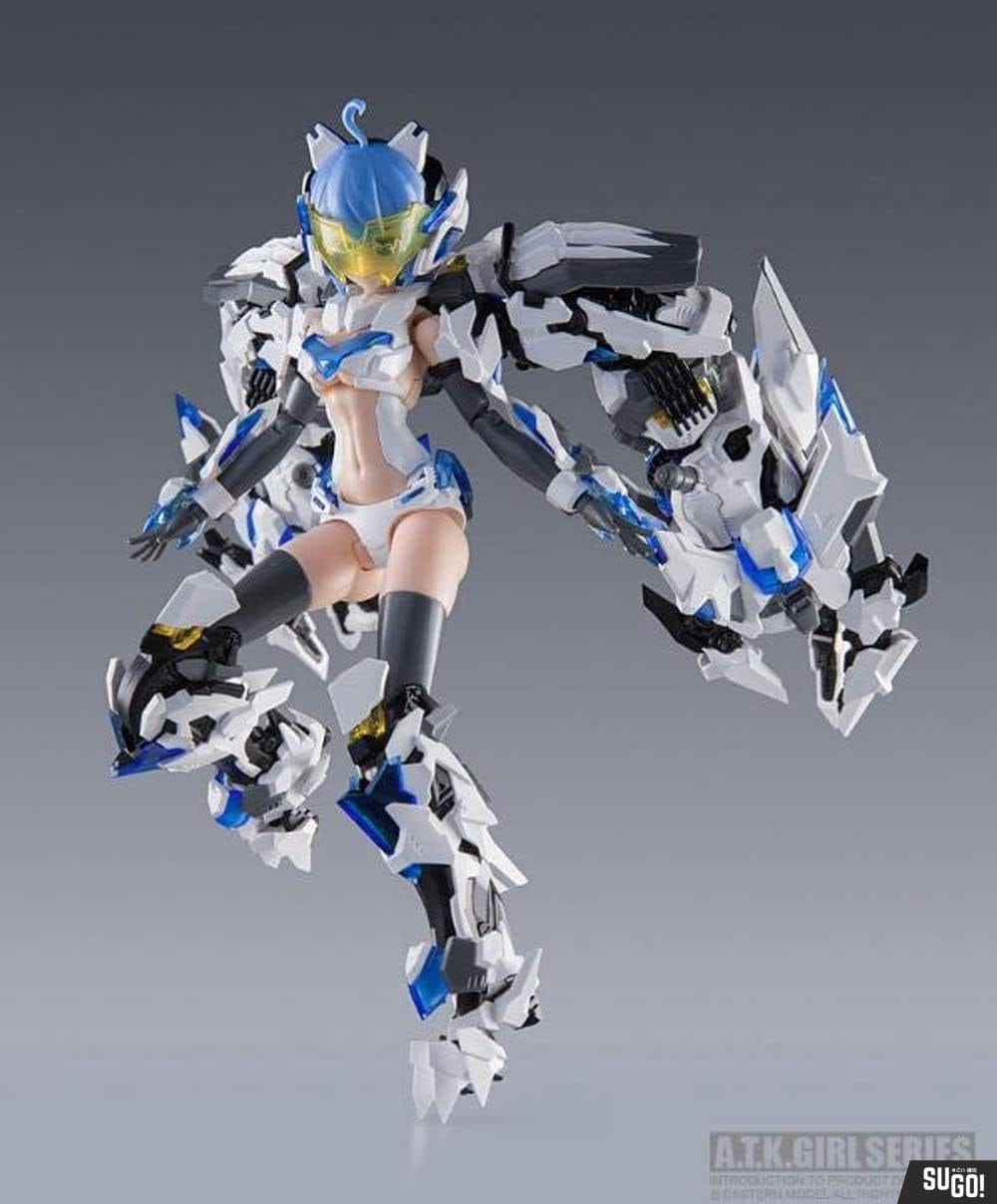 Eastern Model A.T.K Girl Mecha Girl White Tiger Baihu EM2019005 1/12 Scale Model Kit