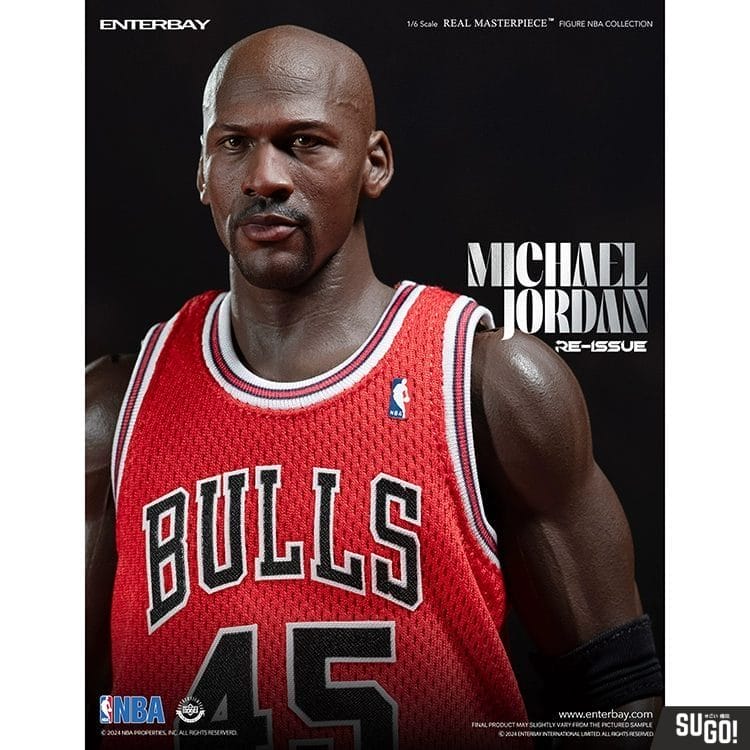 Enterbay NBA Michael Jordan No. 45 Jersey Limited Edition 1 6 Scale Action Figure Sugo Toys Australian Premium Collectable Store