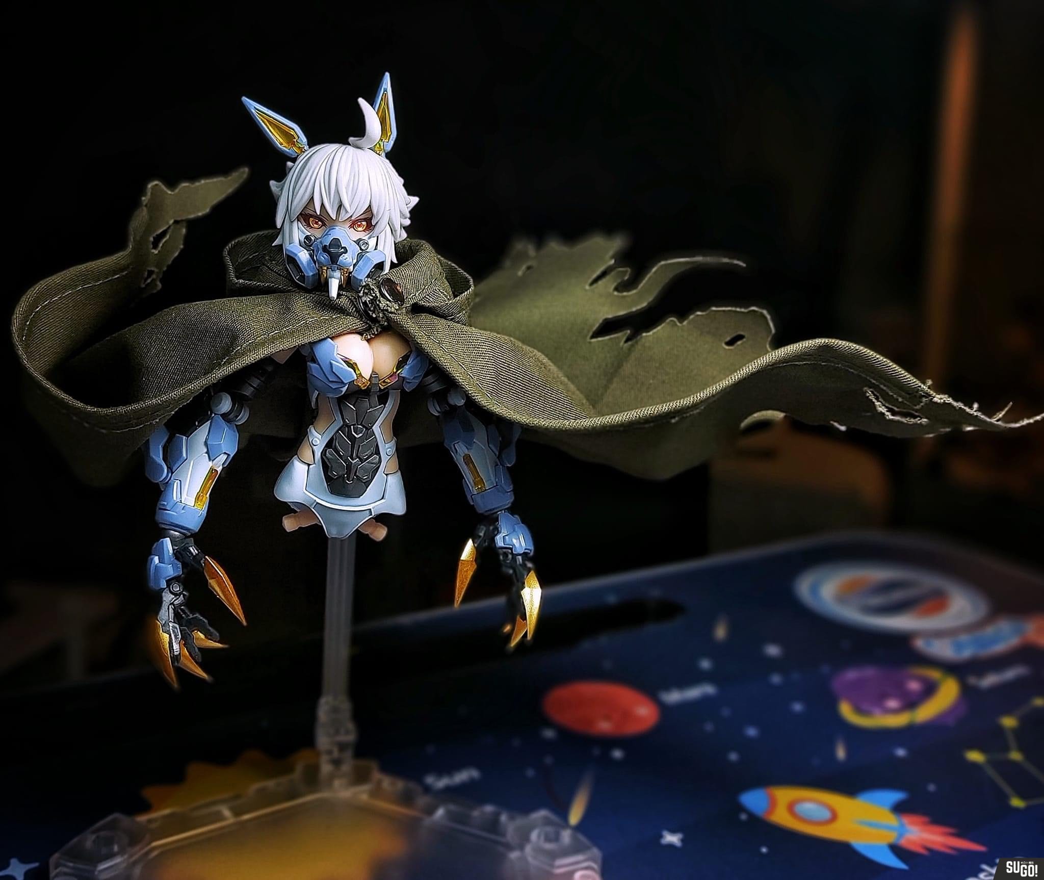 Nuke Matrix Cyber Forest Mad Wolf FF0119 1/12 Model Kit photo review