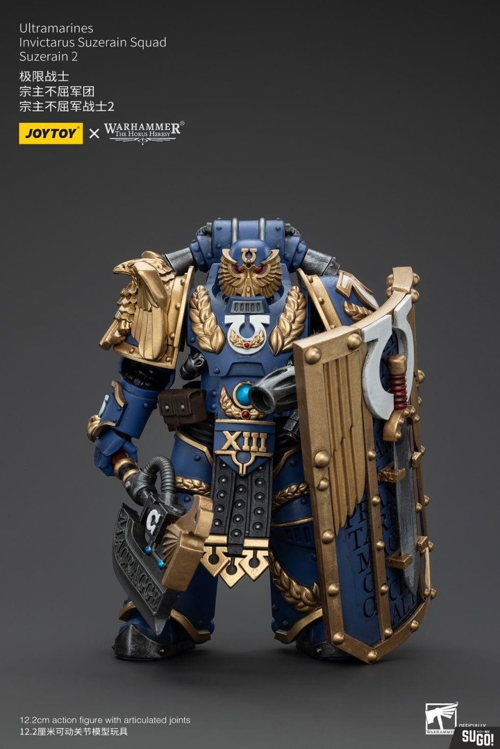 Joy Toy JT00256 Warhammer The Horus Heresy Ultramarines Invictarus Suzerain Squad Suzerain 2 1/18 Action Figure