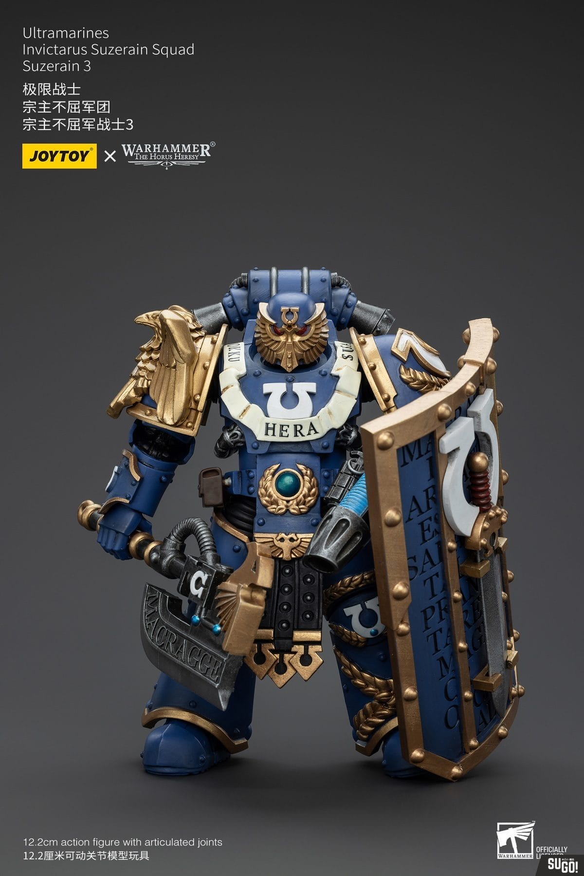 Joy Toy JT00263 Warhammer The Horus Heresy Ultramarines Invictarus Suzerain Squad Suzerain 3 1/18 Action Figure