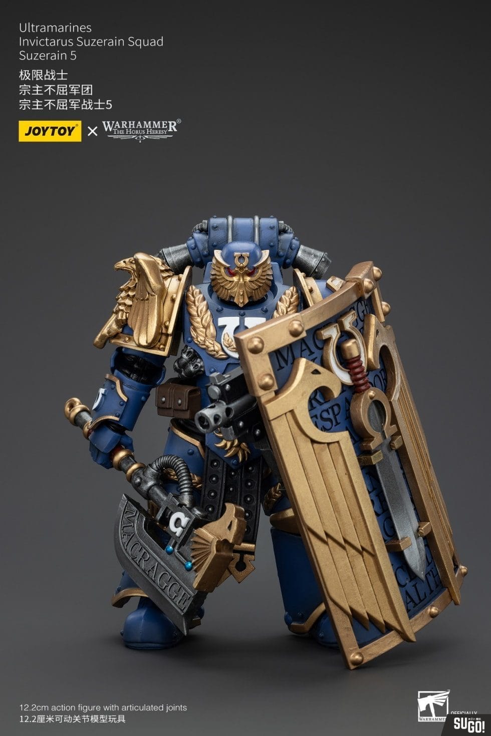 Joy Toy JT00287 Warhammer The Horus Heresy Ultramarines Invictarus Suzerain Squad Suzerain 5 1/18 Action Figure