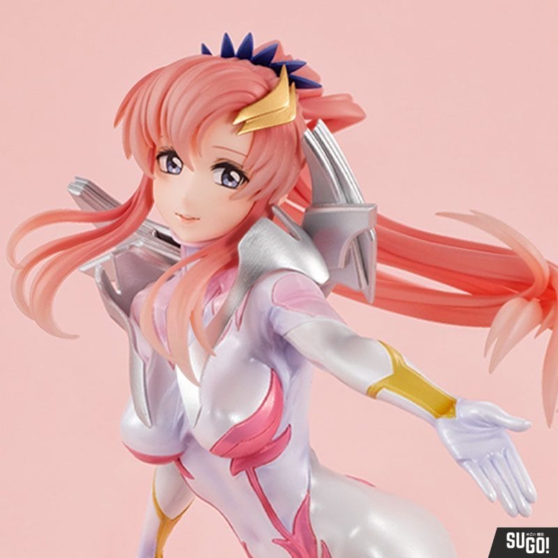 MegaHouse Ggg (Gundam Girls Generation) Mobile Suit Gundam Seed Freedom Lacus Clyne Pilot Suit ver. PVC Figure