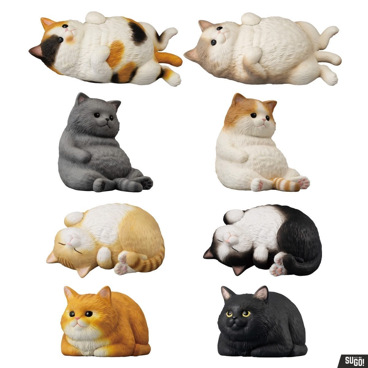 Bandai Mocchiri Kororin Cat (1 Random Box)