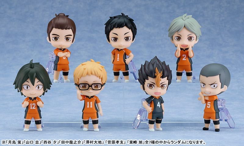 Orange Rouge Nendoroid Surprise Haikyu!! 02 Karasuno Edition 7Pack PVC Figure (Full Box)