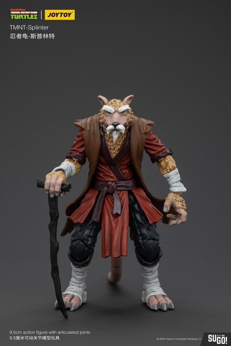 Joy Toy JT00652 TMNT-Splinter 1/18 Action Figure