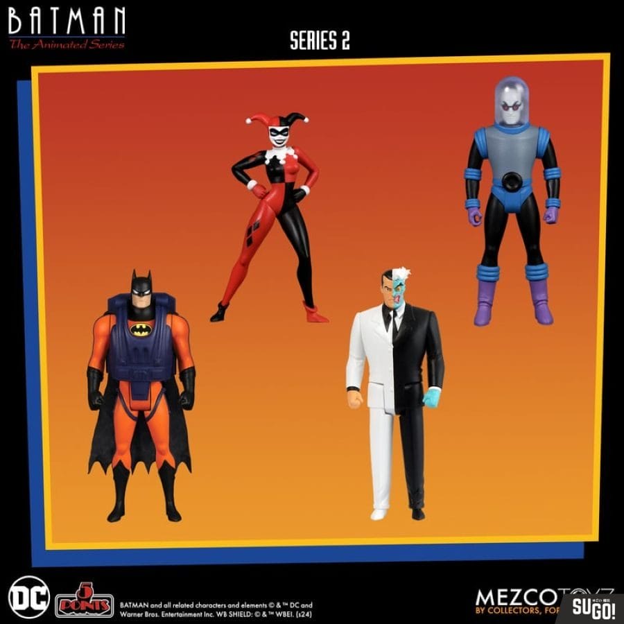 Mezco Toyz Batman: Animated Series - 5 Points Figure Assortment (Series 2) Action Figure