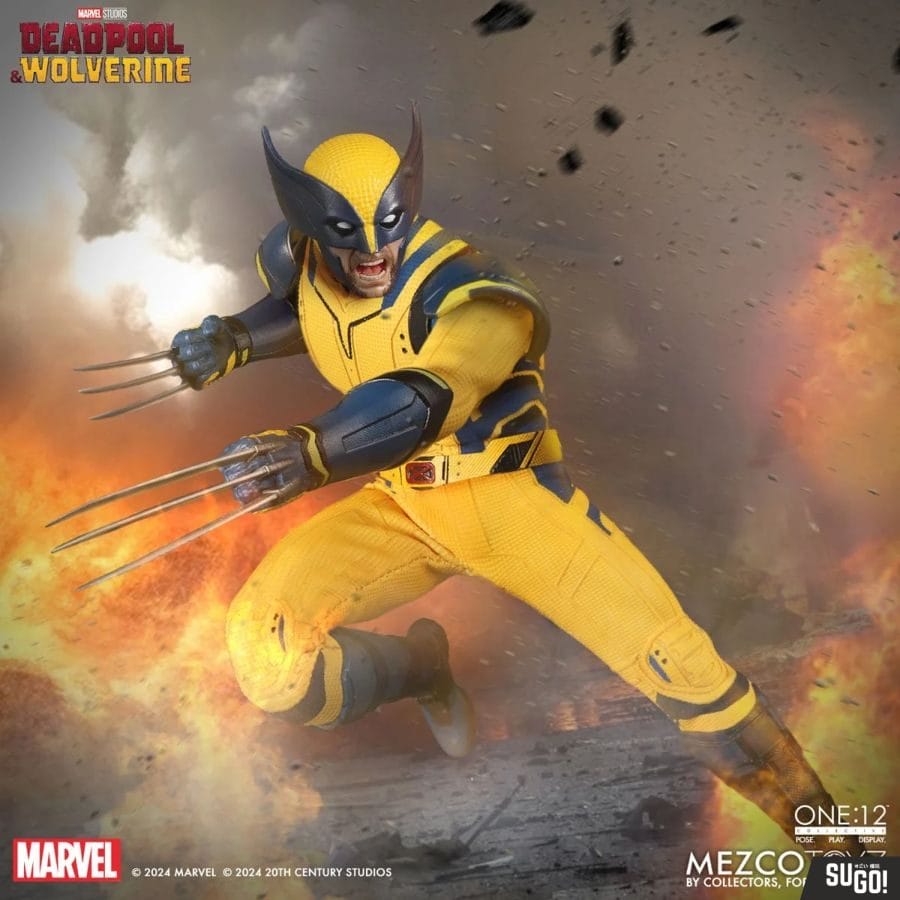 Mezco Toyz Deadpool & Wolverine - Wolverine Deluxe ONE:12 Collective Action Figure