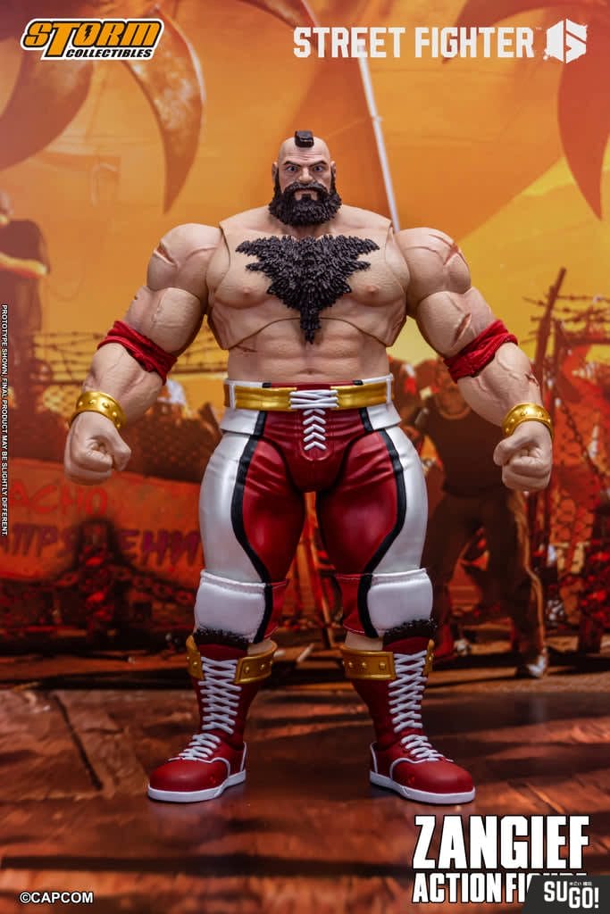 Storm Collectibles Street Fighter 6 Zangief CPSF29 Action Figure