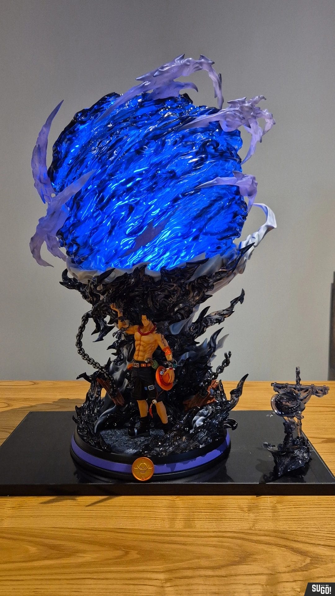 LX Studio One Piece Ace Black Ver. POP Scale GK Statue photo review