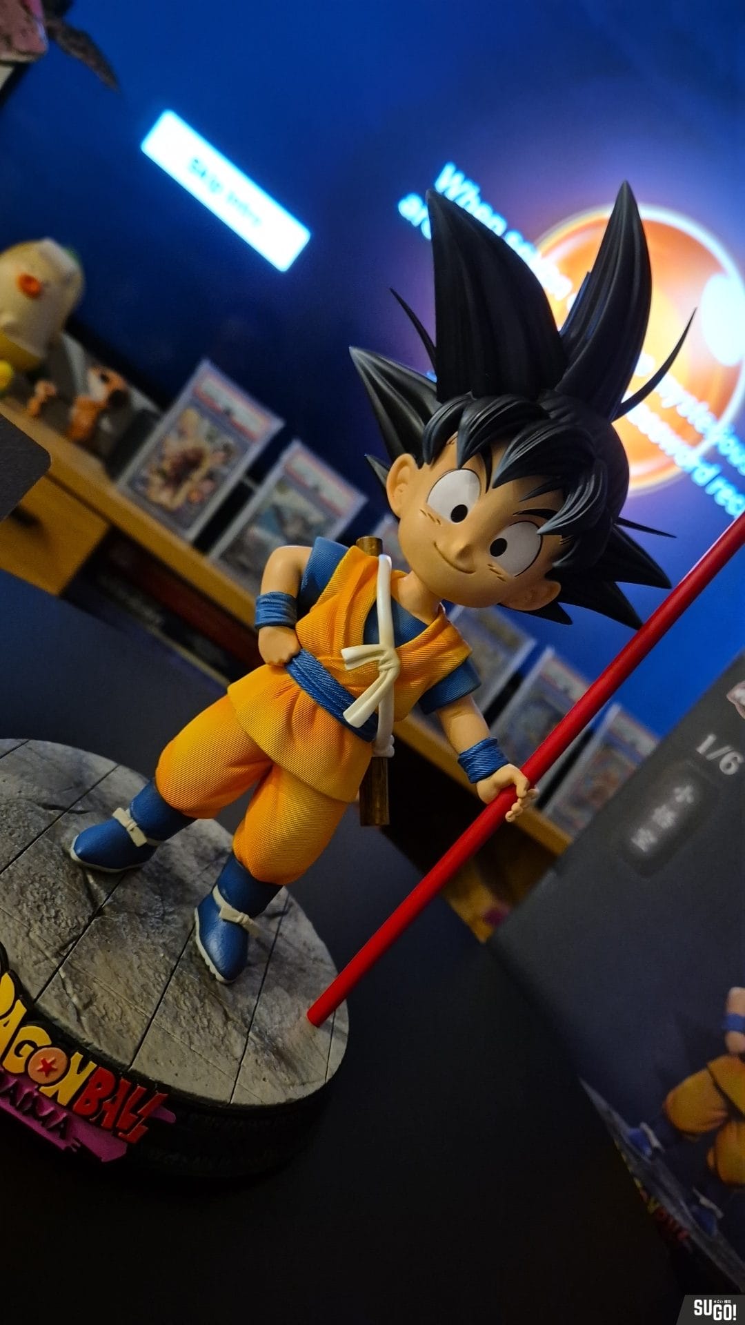 Kylin Studio Dragon Ball Single #1 Little Goku 1/6 GK Statue photo review