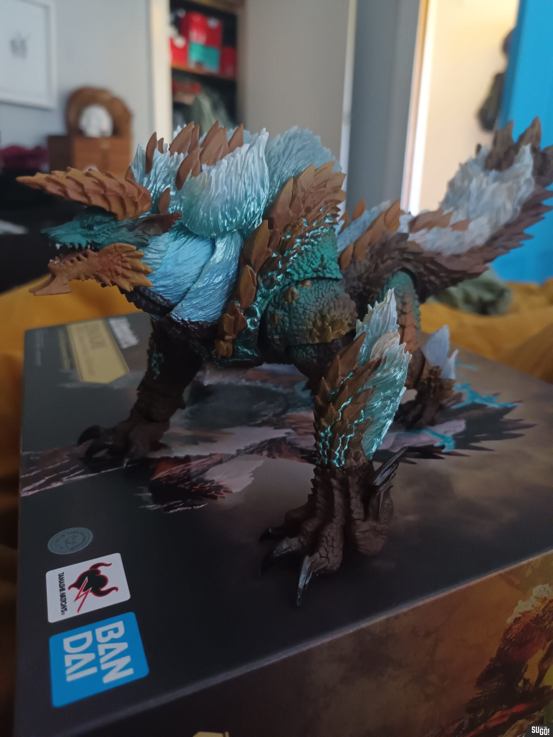 Bandai S.H.MonsterArts Zinogre 20th Anniversary Edition PVC Figure photo review