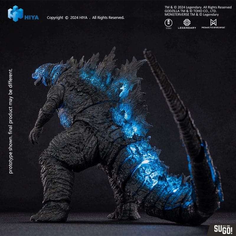 Hiya Toys Godzilla vs. Kong Thermal Godzilla 18cm Light Up Action Figure EBG0413