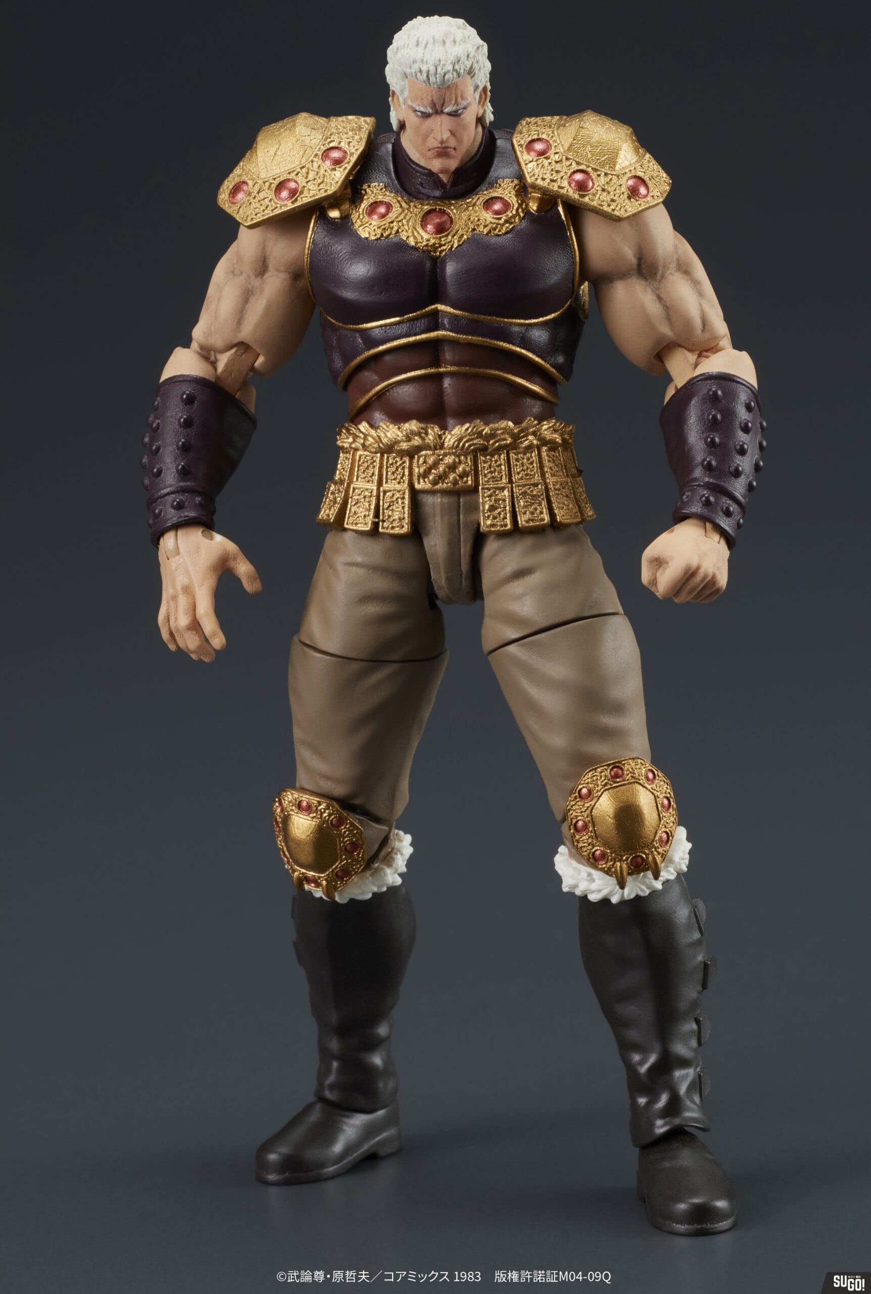 DIG Digaction Fist of The North Star Raoh & Kokuoh Set 1/24 Action Figure