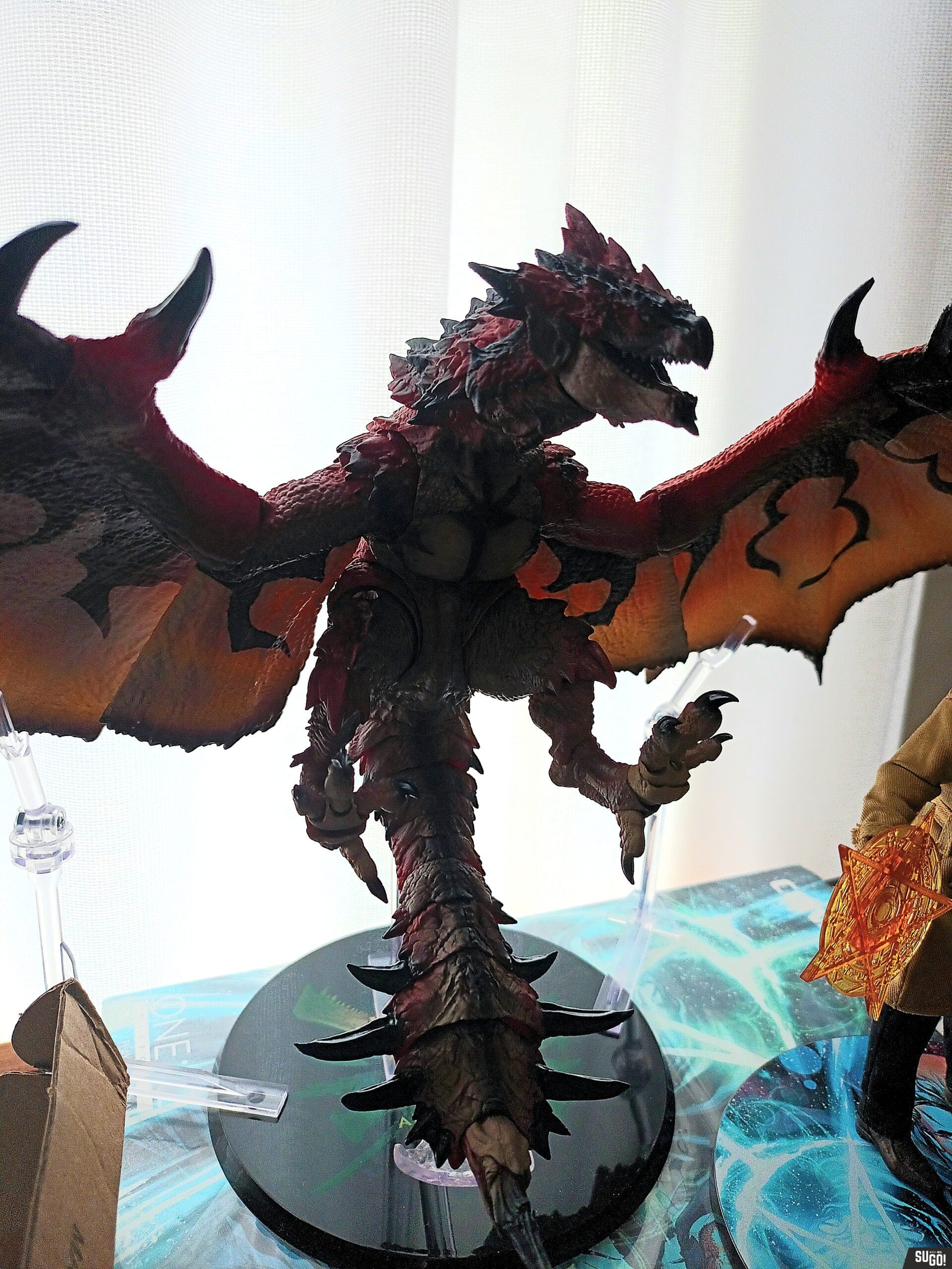Bandai S.H.MonsterArts Rathalos 20th Anniversary Edition Action Figure photo review