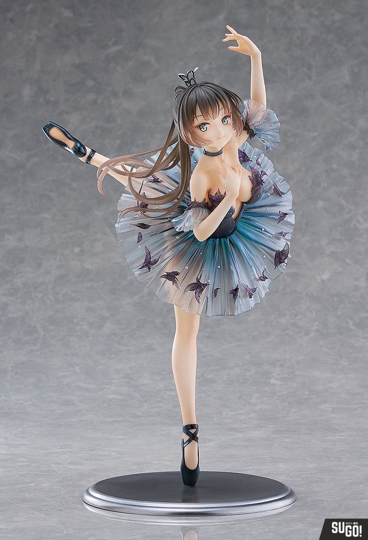 Wave Avian Romance Pink Label 5: Black Swan Girl 1/6 PVC Figure