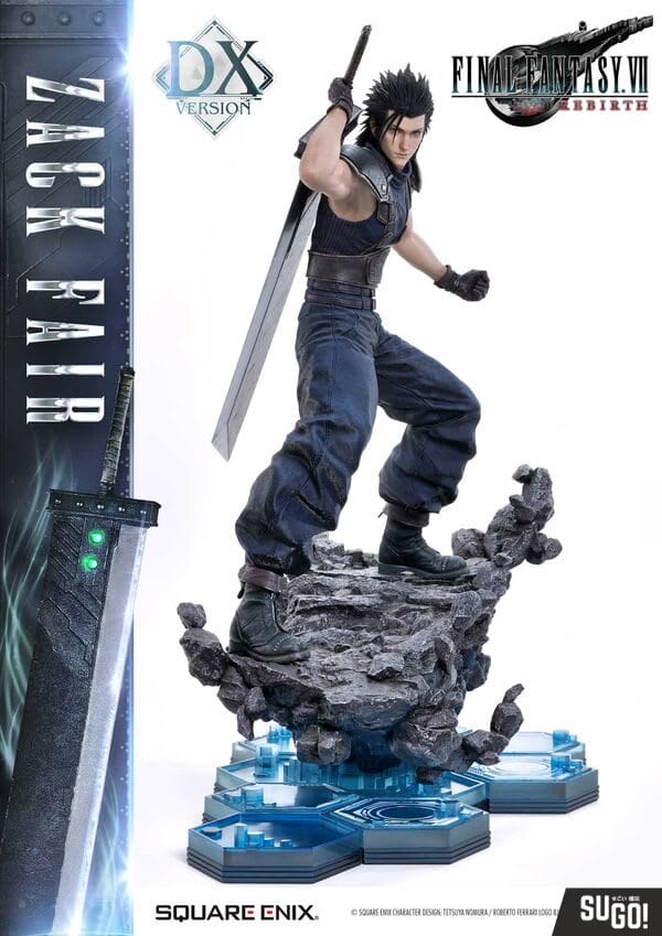 Prime 1 Studio Final Fantasy Vii Rebirth Zack Fair Square Enix Masterline SEM-09DX DX Version 1/4 Statue