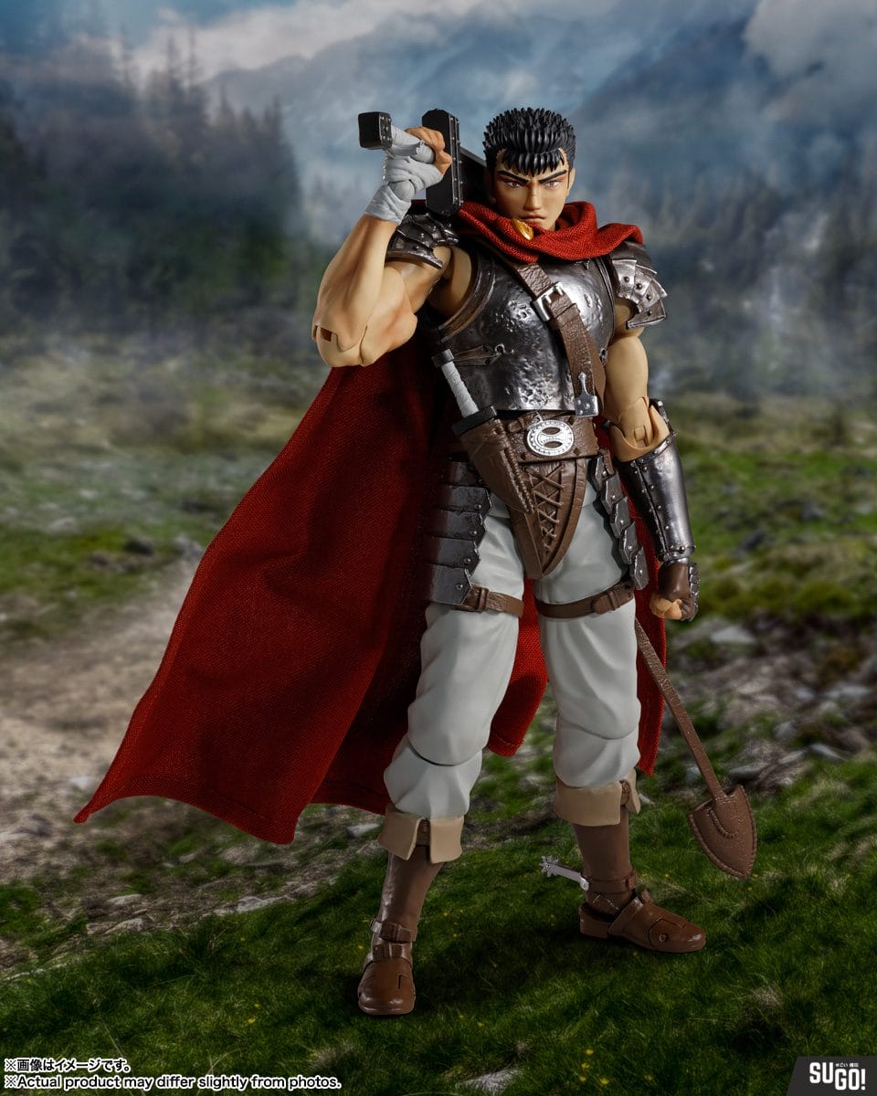 Bandai S.H.Figuarts Berserk Guts (Band Of The Hawk) Action Figure