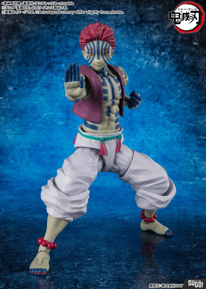 Bandai S.H.Figuarts Demon Slayer Akaza Action Figure