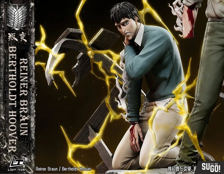 Light Team Studio - Attack on Titan Bertolt Hoover & Reiner