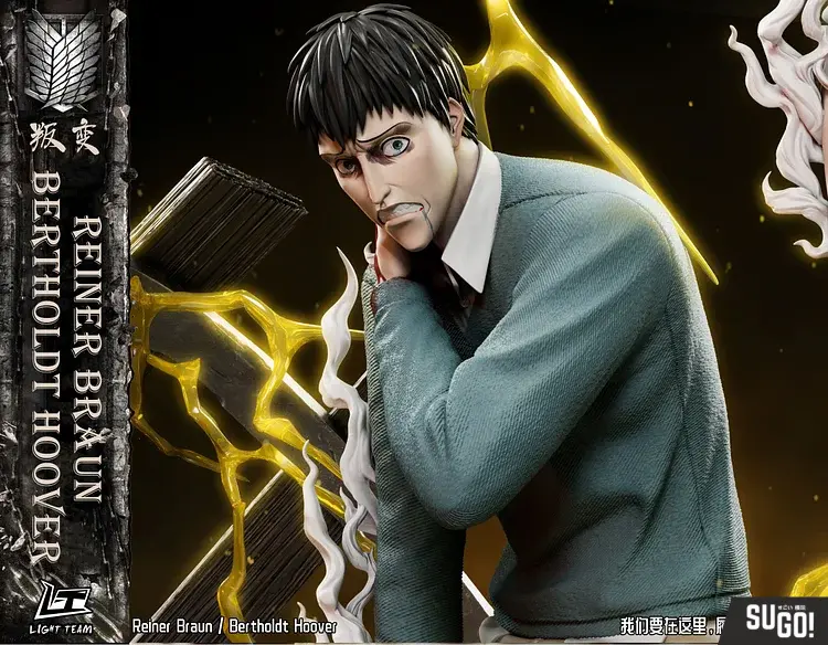 Light Team Studio - Attack on Titan Bertolt Hoover & Reiner
