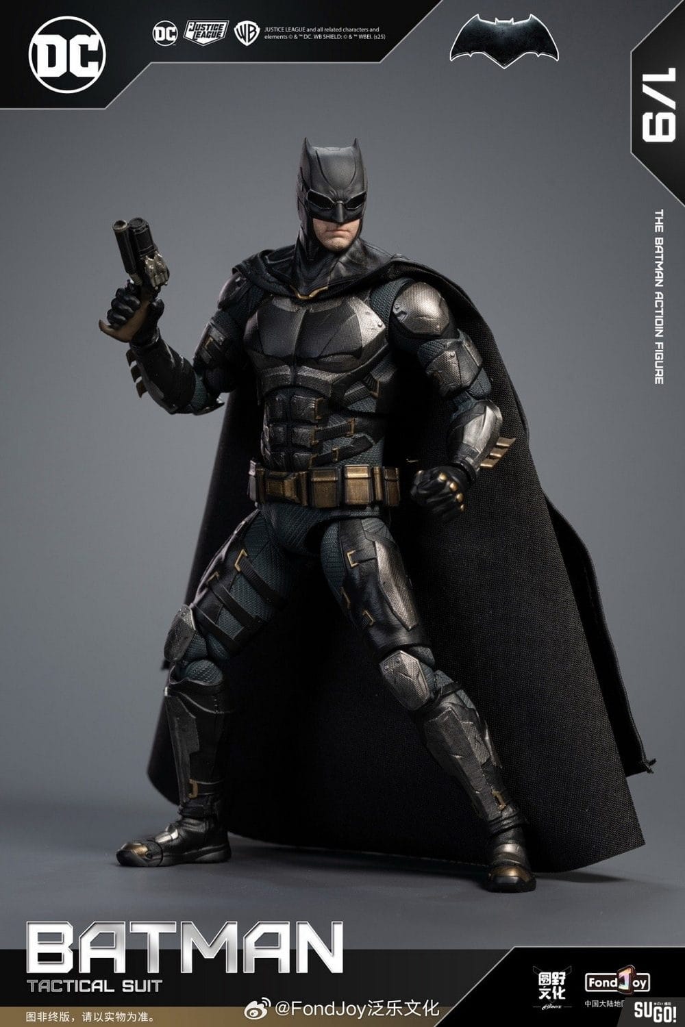 FondJoy 1/9 'Tactical Batman' From 'Zack Snyder's Justice League' Atcion Figure