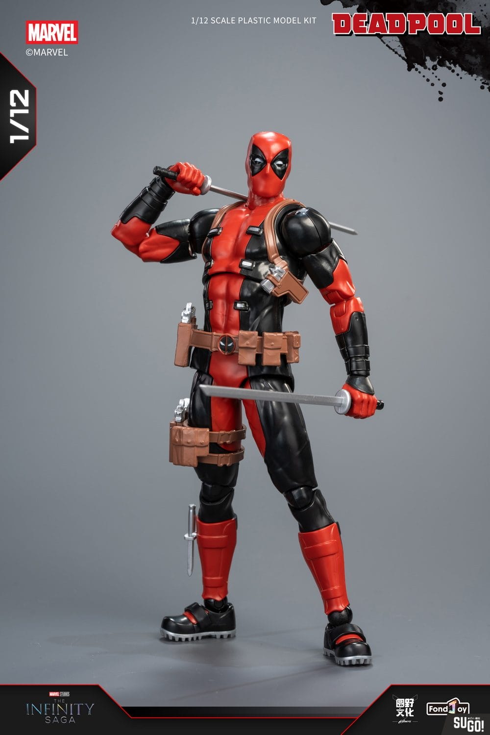 FondJoy MV24202 1/12 Deadpool Atcion Figure