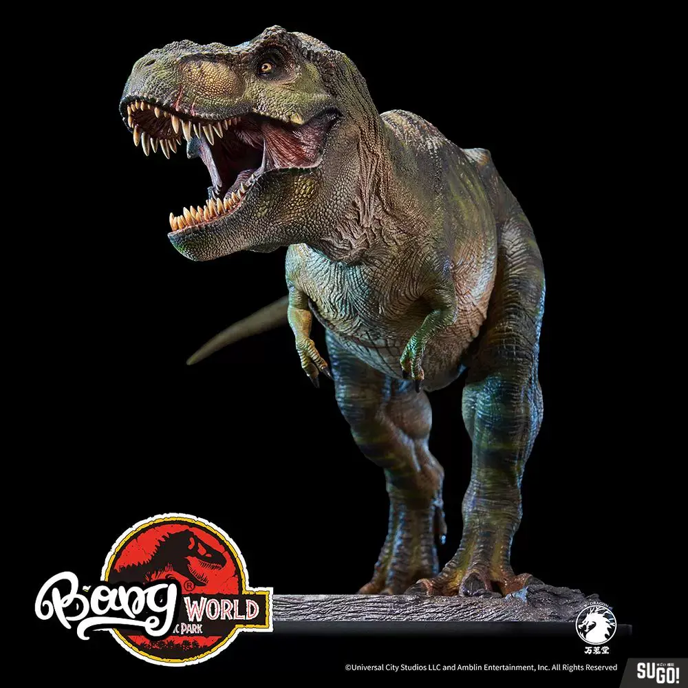 W-Dragon Jurassic Park The Lost World Male T-Rex 1/35 Licensed Statue