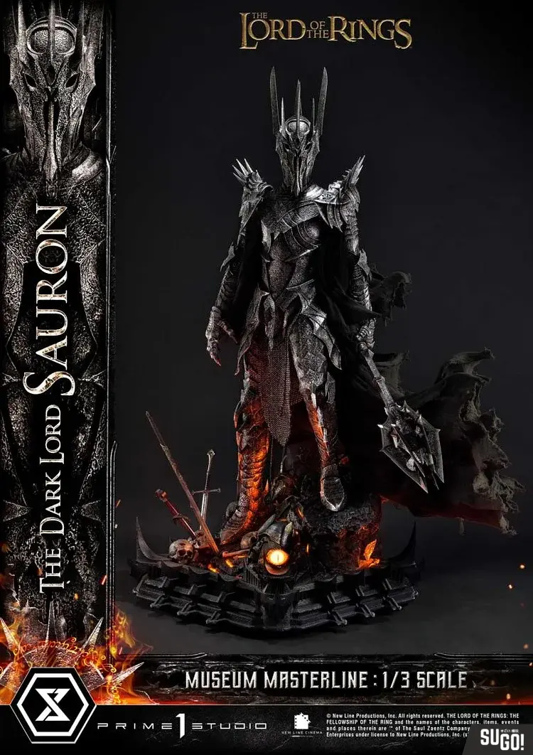 Prime 1 Studio Museum Masterline The Lord of The Rings (Film) The Dark Lord Sauron Bonus Ver. 1/3 Licensed Statue