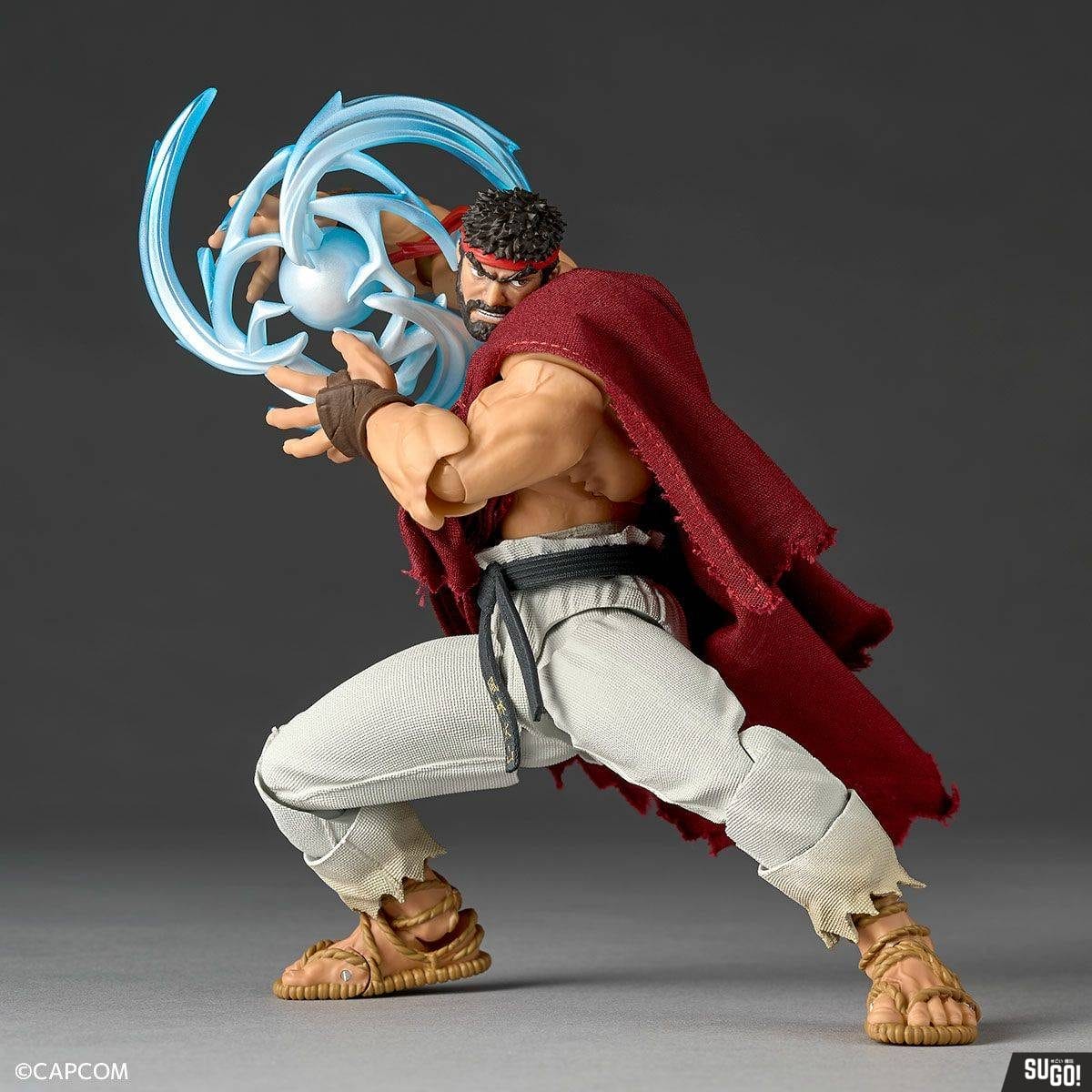 Kaiyodo Amazing Yamaguchi / Revoltech: Street Fighter 6 Ryu Action Figure [Bonus Ver.]