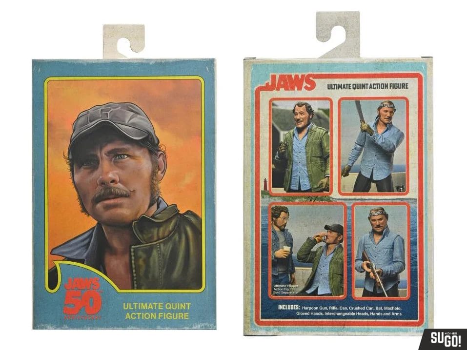 Jaws Ultimate Quint Action Figure 50周年記念 Jaws - 50th Anniversary Ultimate Sam Quint 7” Scale Action