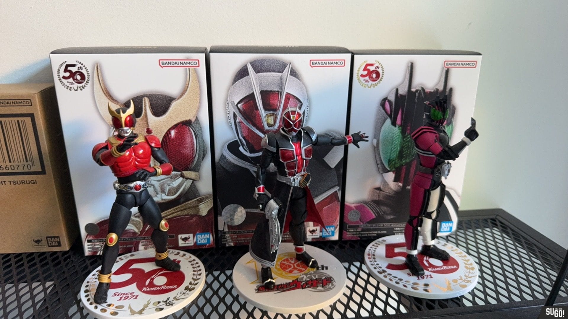 Bandai Shinkocchou Seihou S.H.Figuarts Kamen Rider Kuuga Mighty Form 50th Anniversary Ver. "Kamen Rider Kuuga" SHF Action Figure photo review