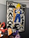 TC Studio Dragon Ball Z Super Saiyan 3D Comic Artwork - Vegeta (27*40cm) photo review