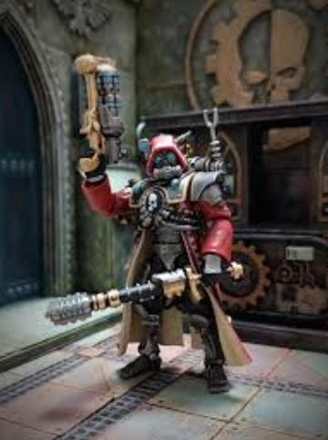 Click to view full screen Joy Toy Warhammer 40K Adeptus Mechanicus Skitarrii Ranger Alpha JT7844 1/18 Scale Action Figure photo review