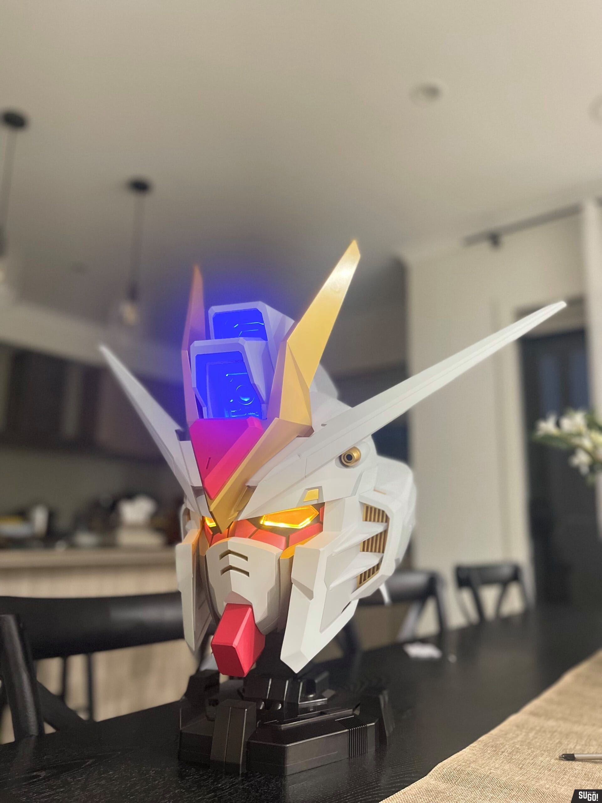 Click to view full screen Bandai BN Head Collection Vol.2 - Strike Freedom Gundam photo review