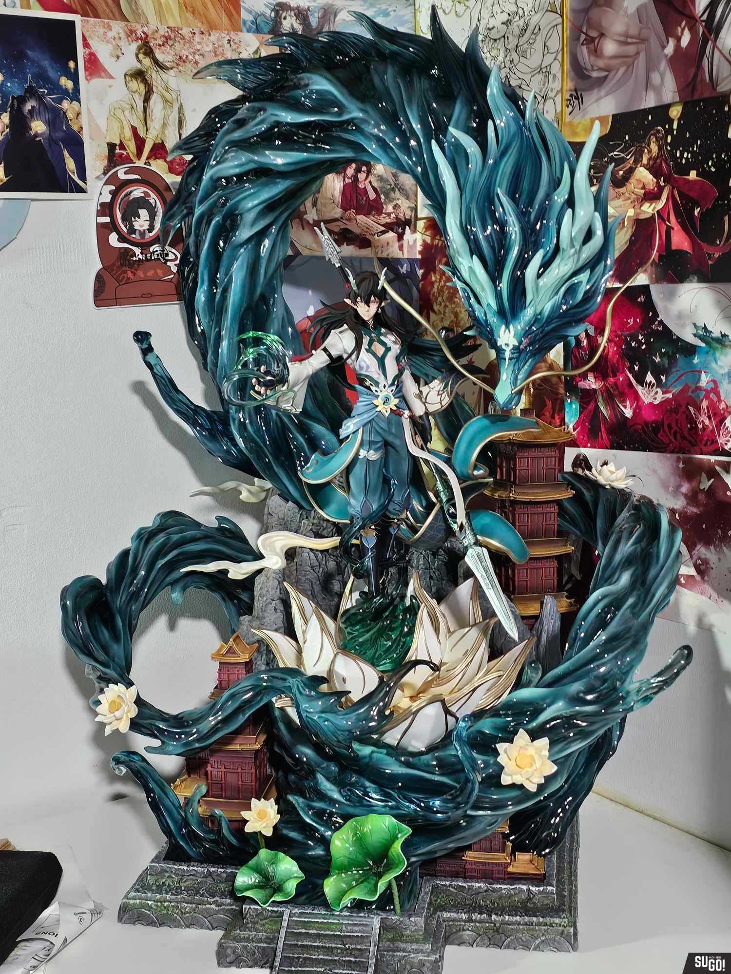 Click to view full screen Imagination Studio Dan Heng Imbibitor Lunae With LED 1/6 GK Statue photo review