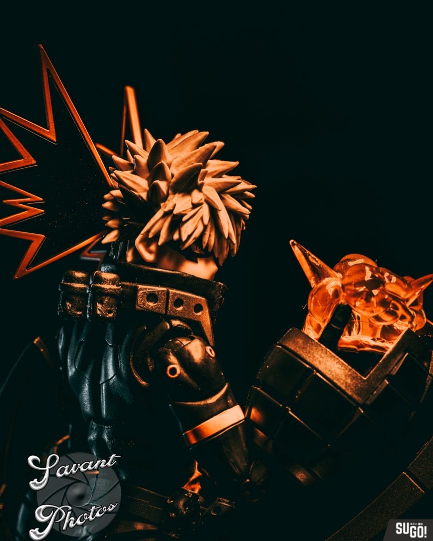 Click to view full screen BANDAI Spirits S.H.Figuarts Katsuki Bakugo 'My Hero Academia' Action Figure photo review