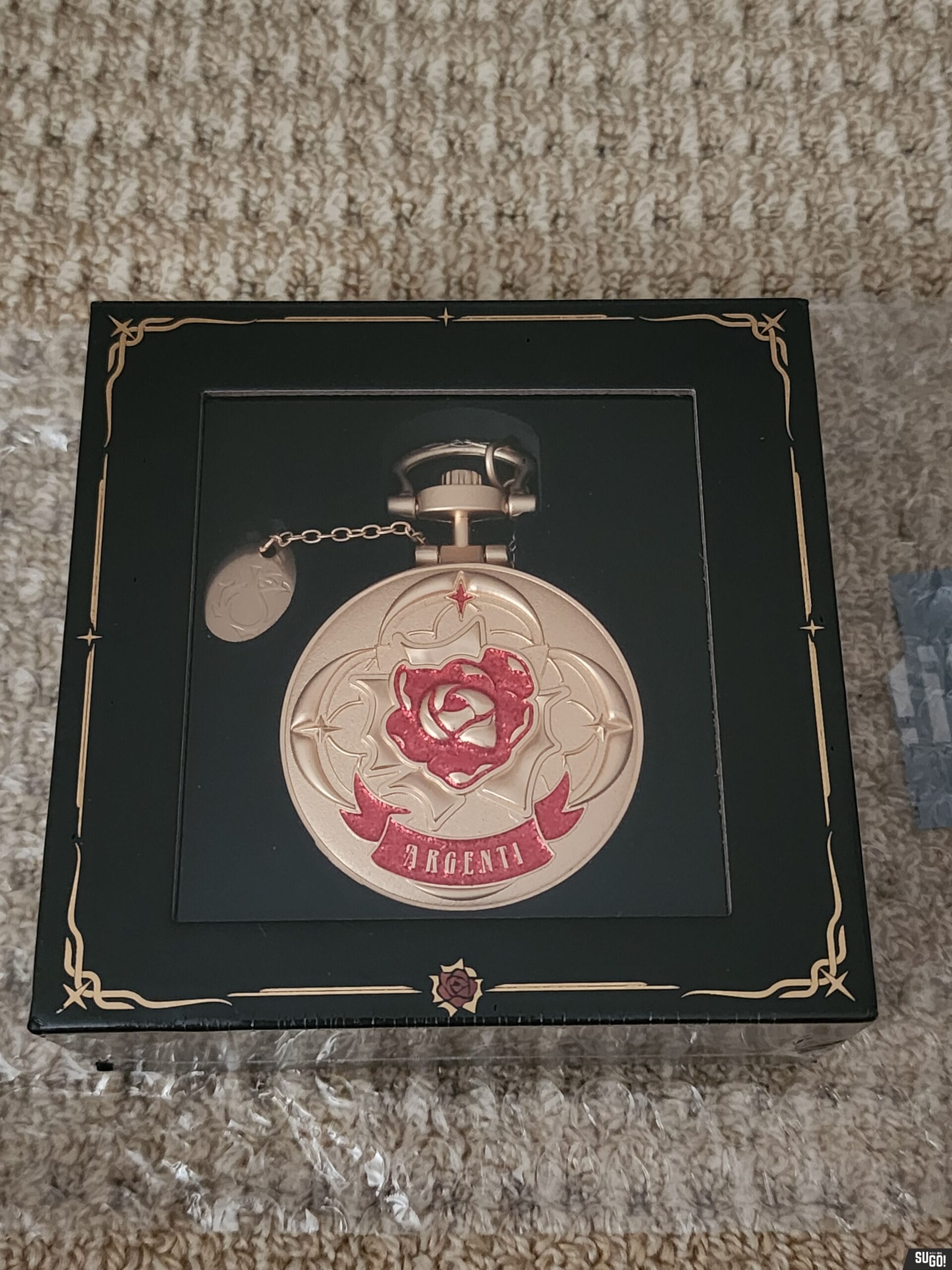 Click to view full screen miHoYo Honkai: Star Rail Argenti The Most Beautiful of All Faux Pocket Watch Mirror photo review