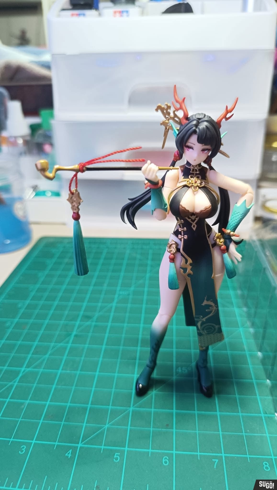 Cang Toys Mecha Girl Juuni Taisen Dragon Long Ji 1/12 Scale Action Figure photo review