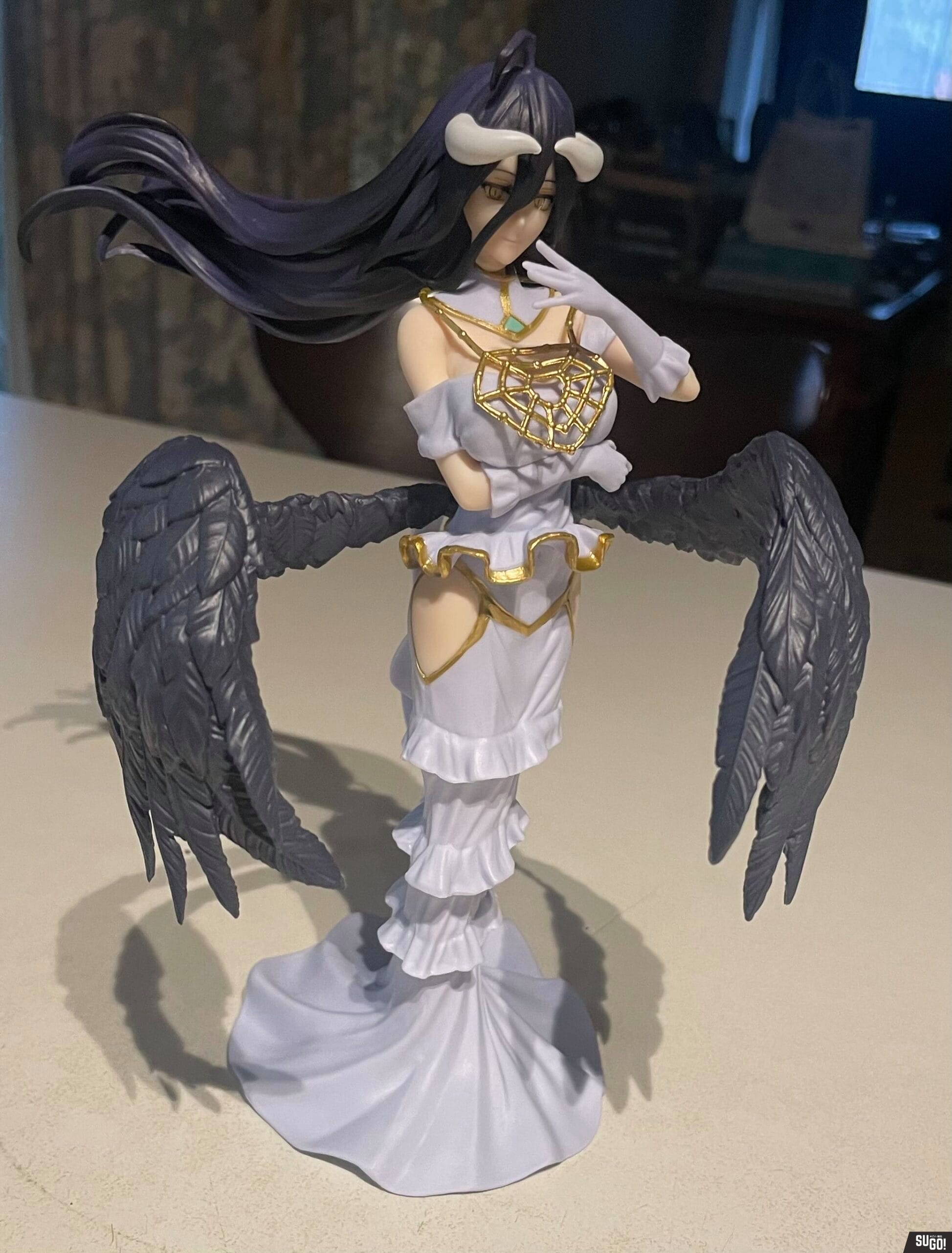Click to view full screen Banpresto Overlord Albedo 20cm Prize PVC Figure photo review