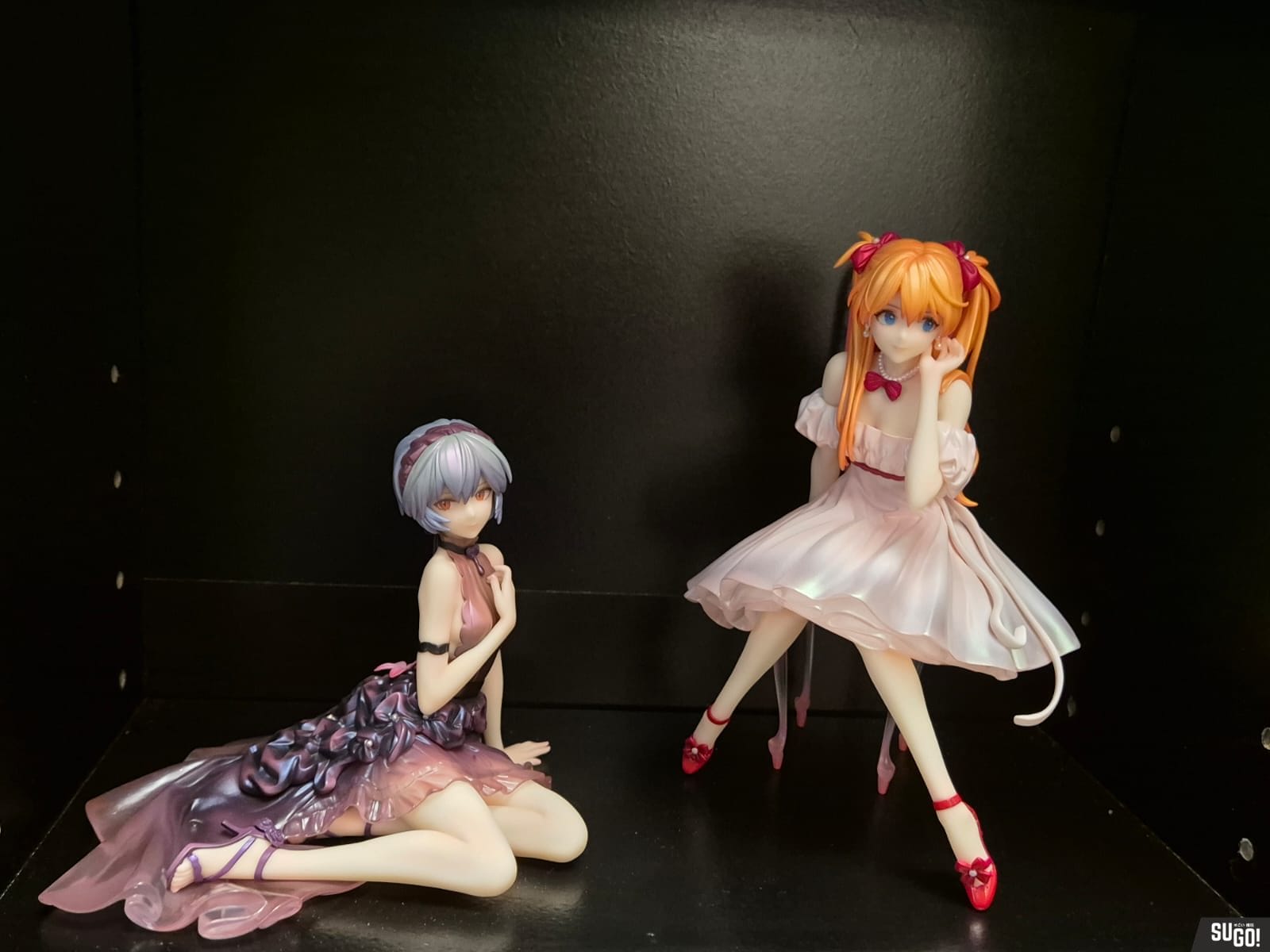 Myethos (EVA) Neon Genesis Evangelion Official 1/7 Scale Rei Ayanami & Asuka Langley Soryu PVC Figure Bundle Ver. [with Bonus] photo review