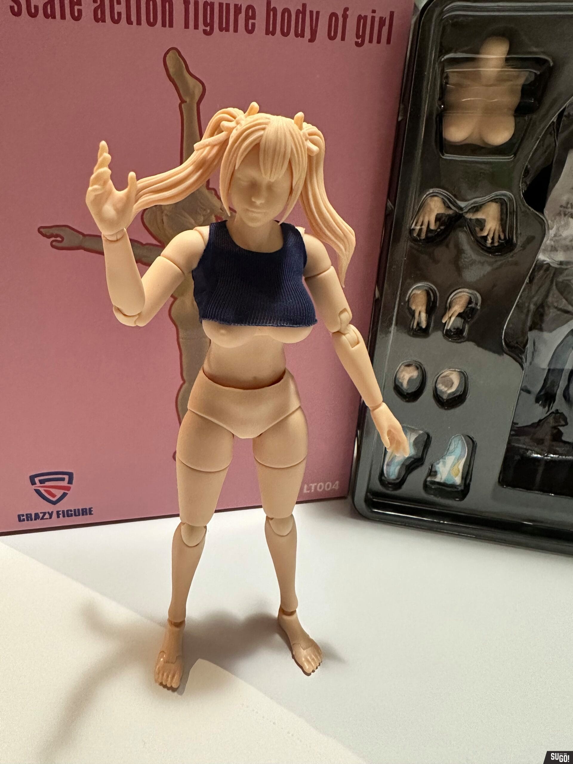 Click to view full screen CFTOYS Crazy Figure LT004 Female Body 1/12 Action Figure photo review