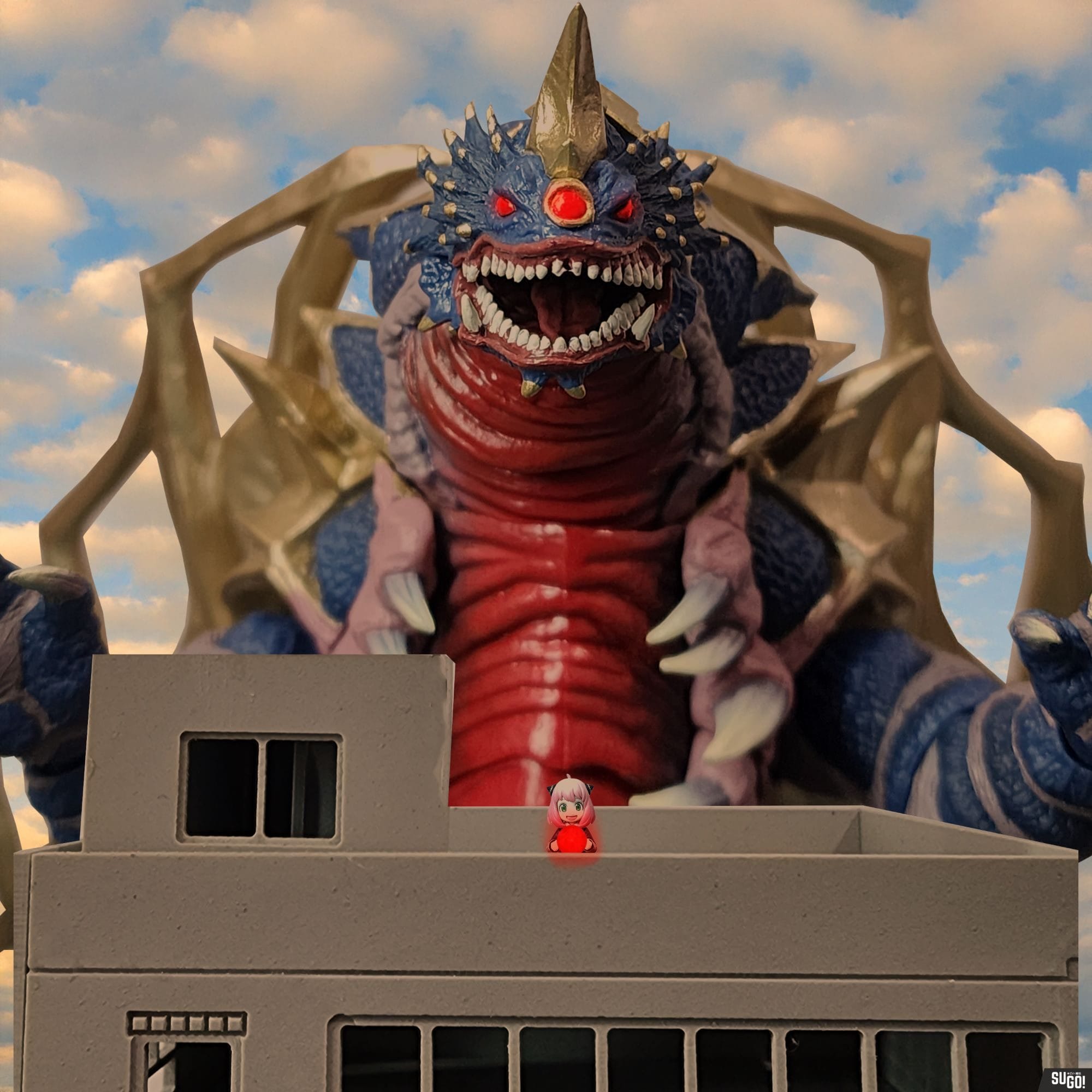 Bandai Tamashii Limited S.H.Figuarts Ultraman Gaia King of Mons Action Figure photo review