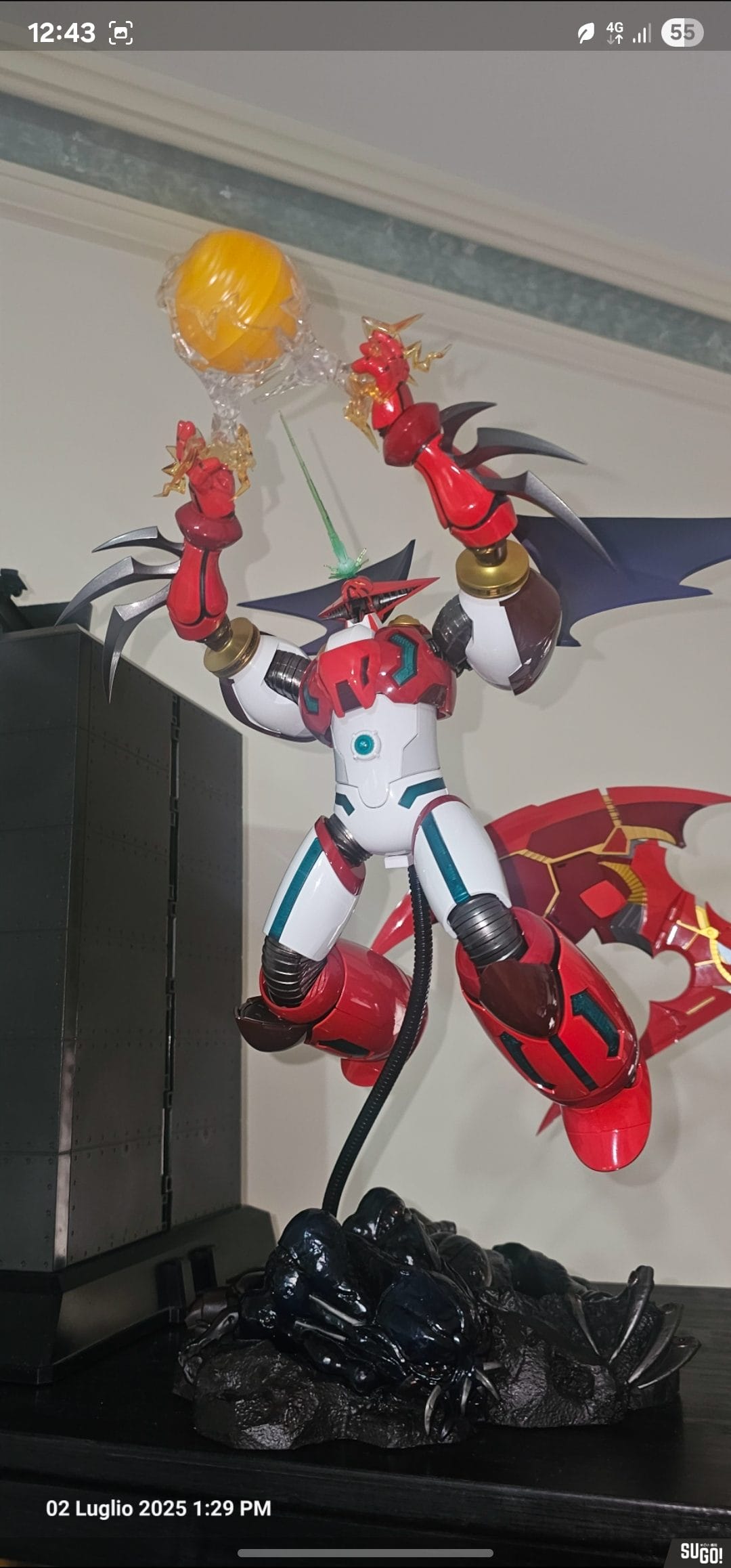 BLITZWAY x Moshow Getter Robo 1 Diecast Mecha Action Figure photo review