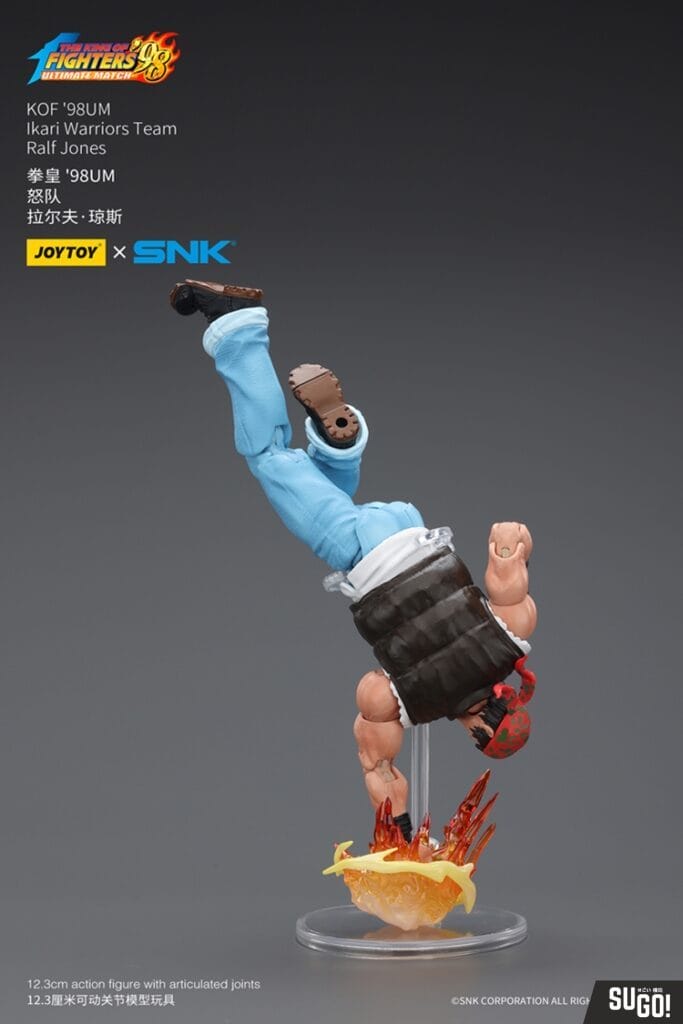Joy Toy JT01710 SNK KOF'98UM Ikari Warriors Team Ralf Jones 1/18 Action ...
