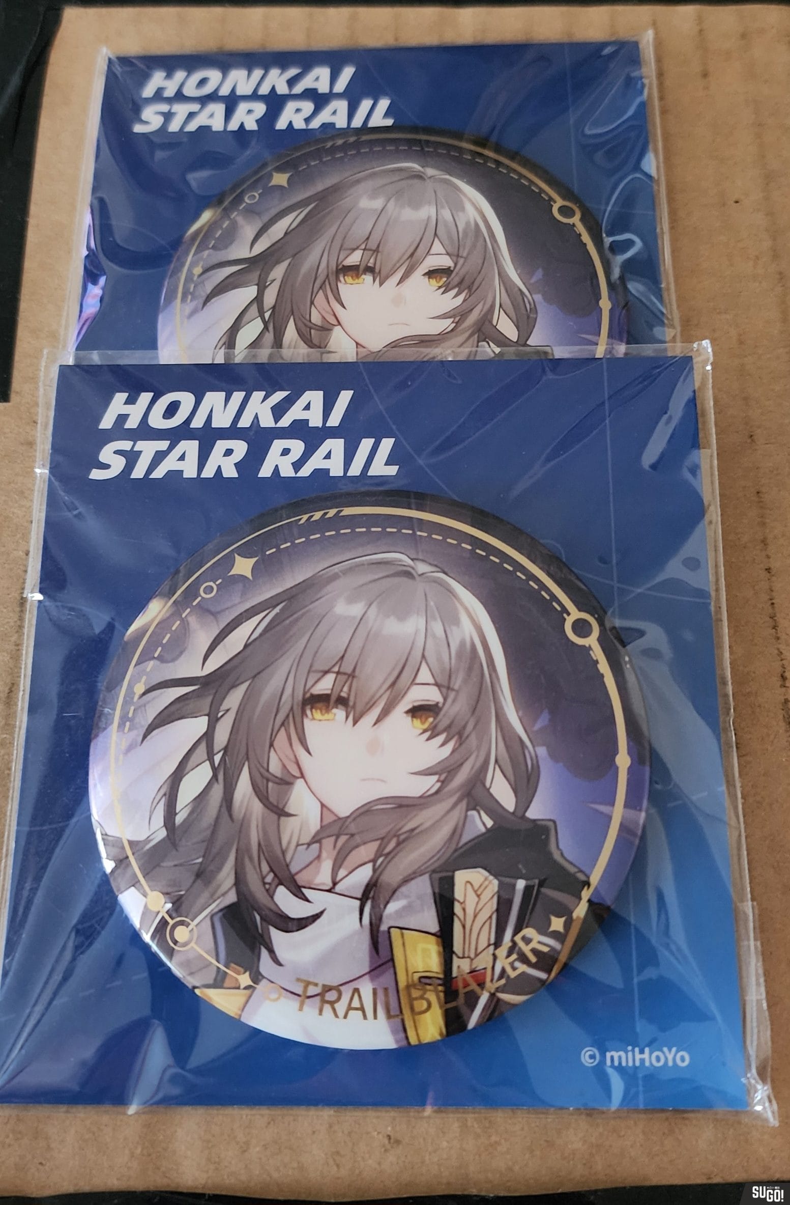 Click to view full screen miHoYo Honkai: Star Rail Character Series Tin Badge - Stelle Ver. photo review