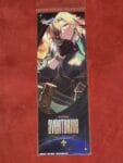 ManMeng Anime Honkai:Star Rail Character Formal Dress Illustration Double-sided Gold Foil Laser Bookmark - Aventurine photo review