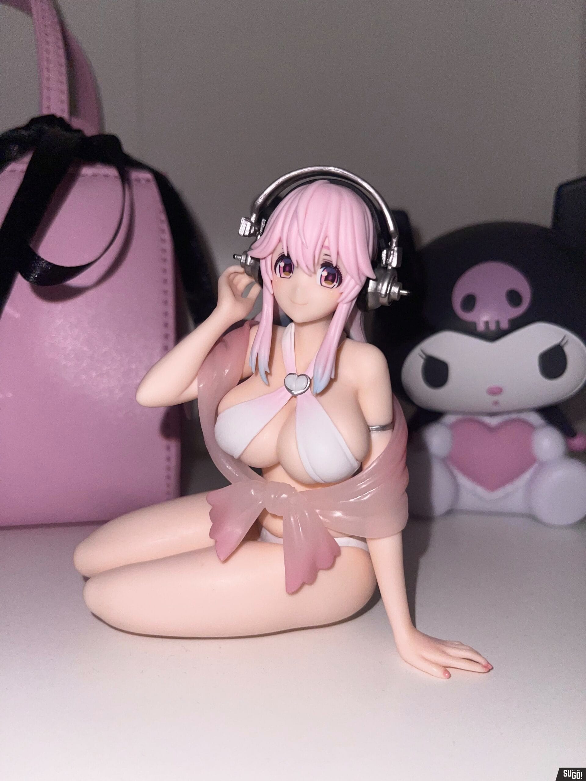 Click to view full screen FuRyu Super Sonico Noodle Stopper Figure Summer Memories ver. PVC Figure photo review
